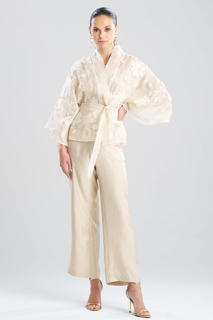 NATORI Couture Piña Embellished Jacket