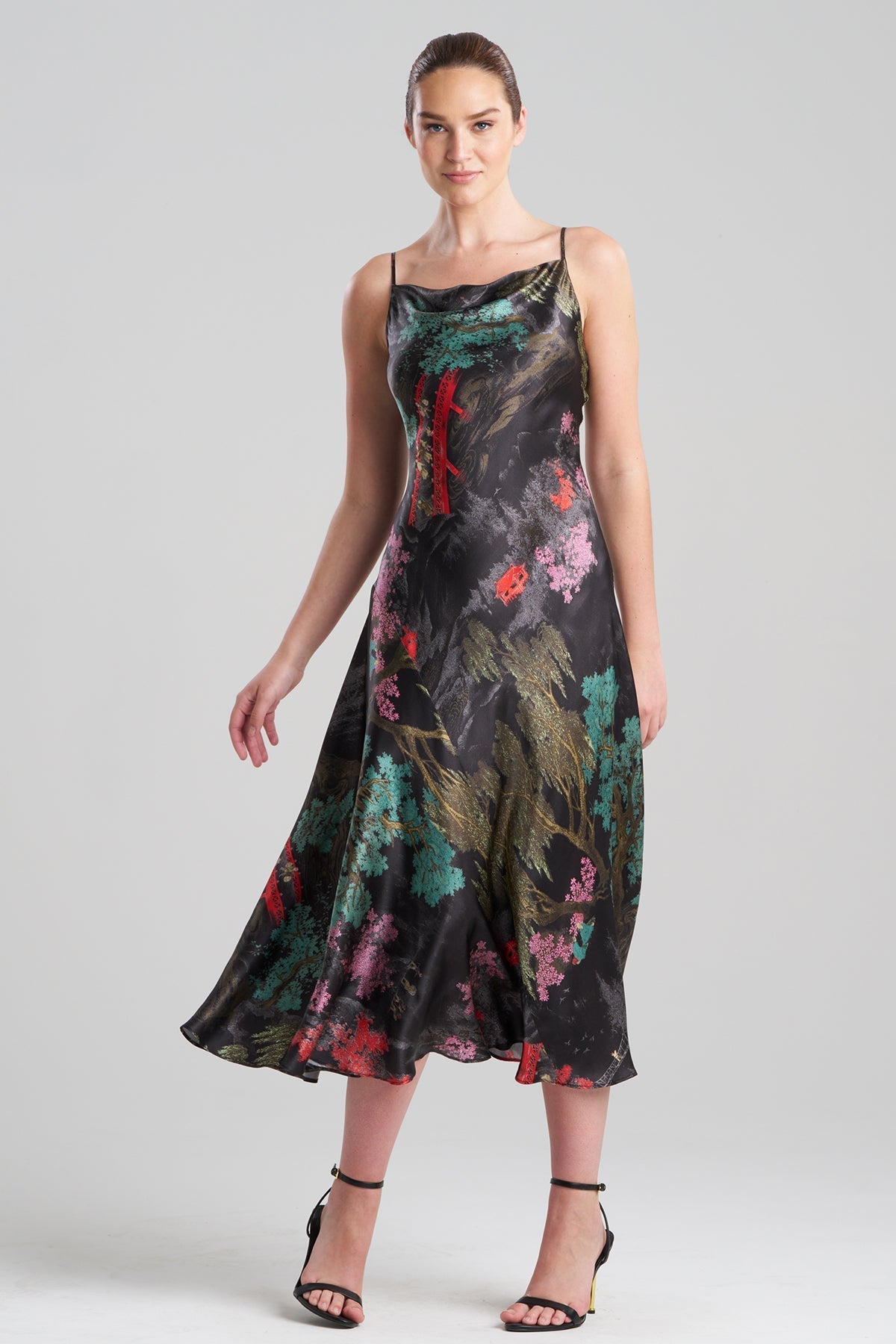 NATORI Nara Silk Slip Dress