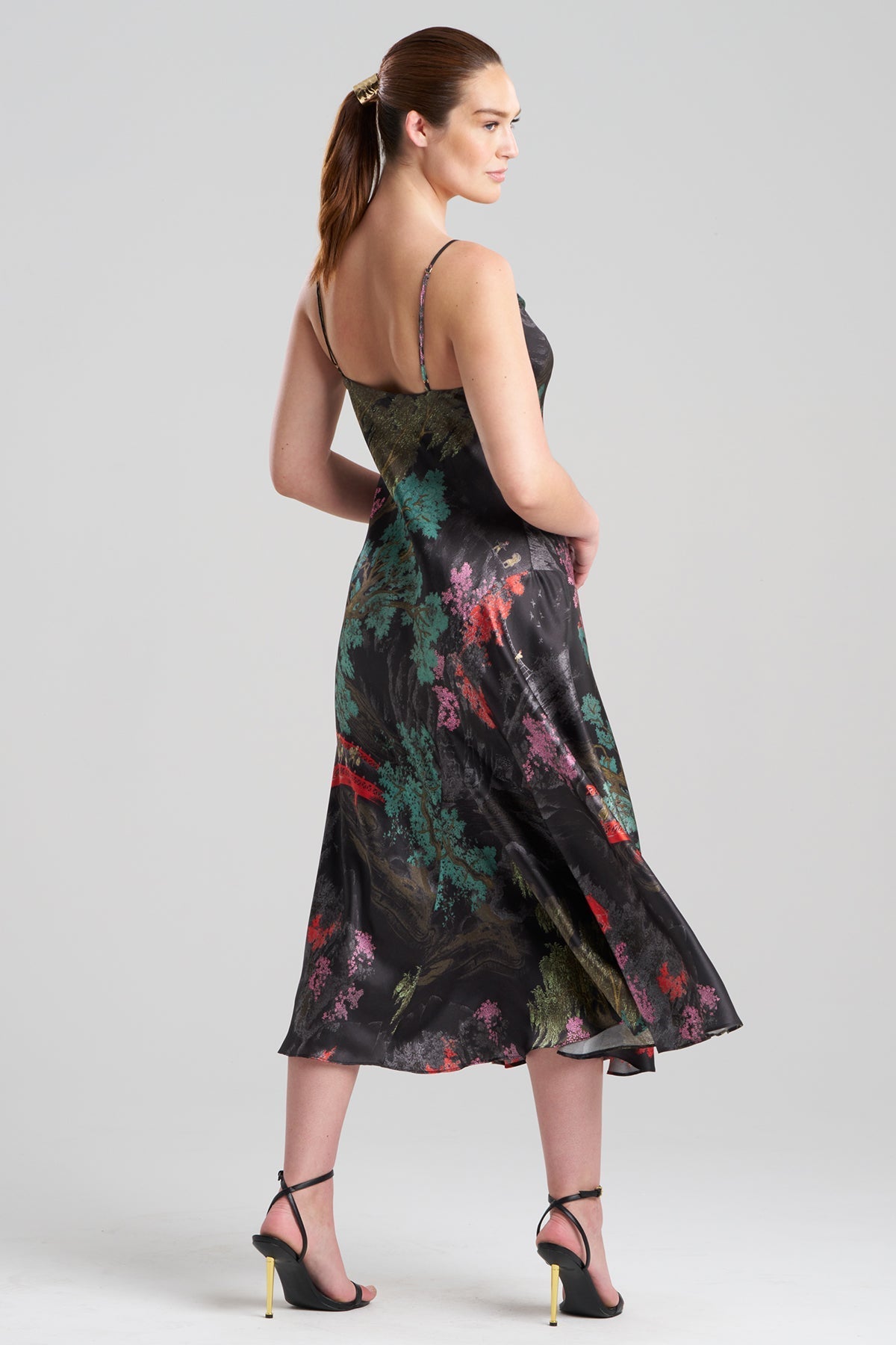 NATORI Nara Silk Slip Dress