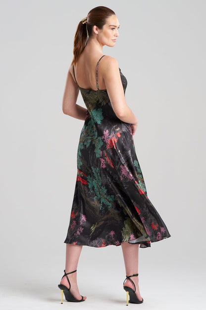 NATORI Nara Silk Slip Dress