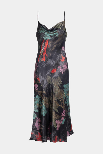 NATORI Nara Silk Slip Dress