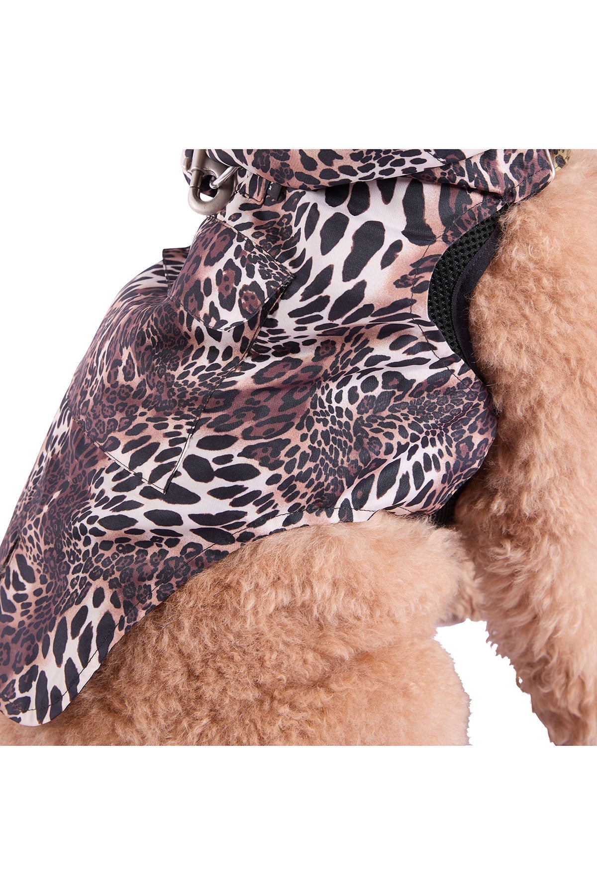 NATORI Luxe Leopard Raincoat
