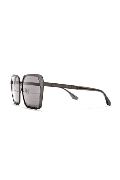 NATORI Kintsu Metal Rectangle Sunglasses