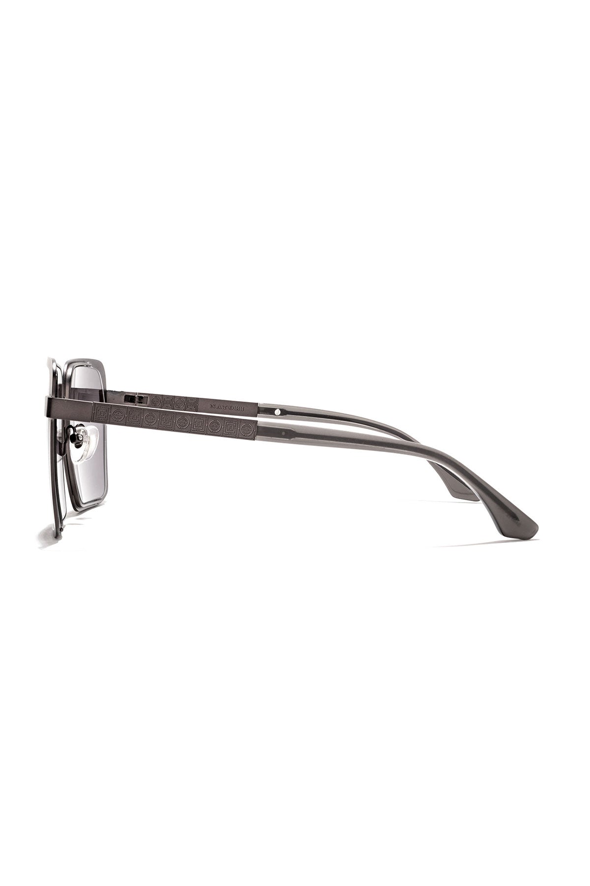 NATORI Kintsu Metal Rectangle Sunglasses