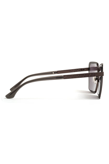 NATORI Kintsu Metal Rectangle Sunglasses