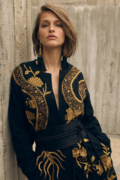 NATORI Buy Gold Plated Brass Tassel Clip Earrings in Gold Online