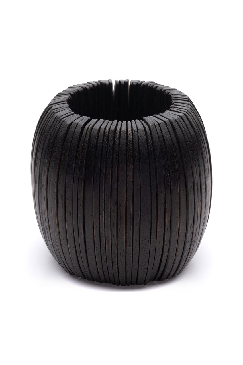 NATORI Buy Buffalo Horn Sliced Bangle in Black Online
