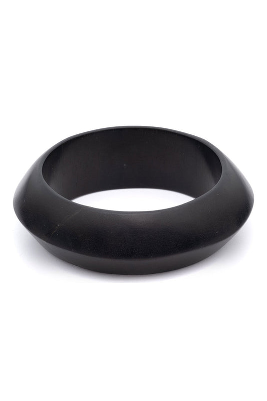 NATORI Buy Buffalo Horn Thin Bangle in Black Online