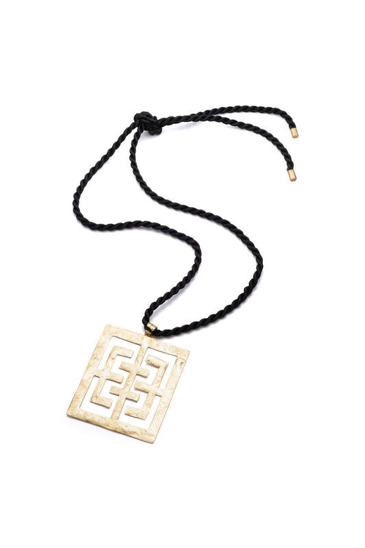 NATORI Buy Gold Plated Brass Necklace in Gold Online