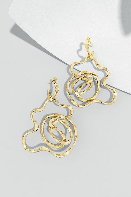 NATORI Buy Sakura 14k Hoop Earrings in 14K Yellow Gold Online