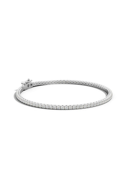 NATORI Buy Shangri-La 14K Gold and Diamond Tennis Bracelet in 14K White Gold Online
