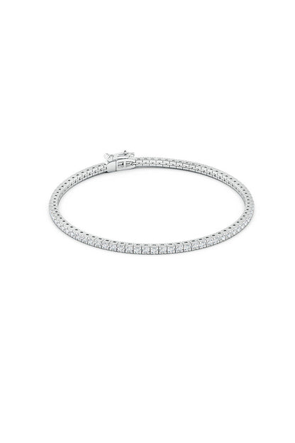 NATORI Buy Shangri-La 14K Gold and Diamond Tennis Bracelet in 14K White Gold Online