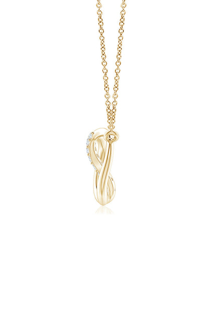 NATORI Buy Shangri-La Yin-Yang 14K Gold and Diamond Chain Pendant Necklace in 14K Yellow Gold Online