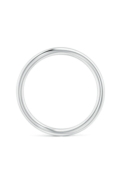 NATORI Buy Shangri-La Brushstroke 14K Gold Stacking Ring in 14K White Gold Online