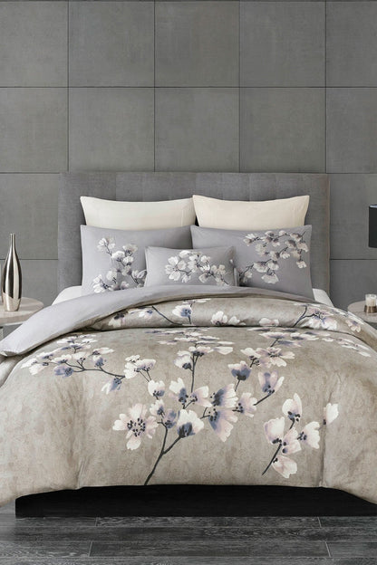 NATORI Buy Sakura Blossom Duvet Cover Set in Lilac Online