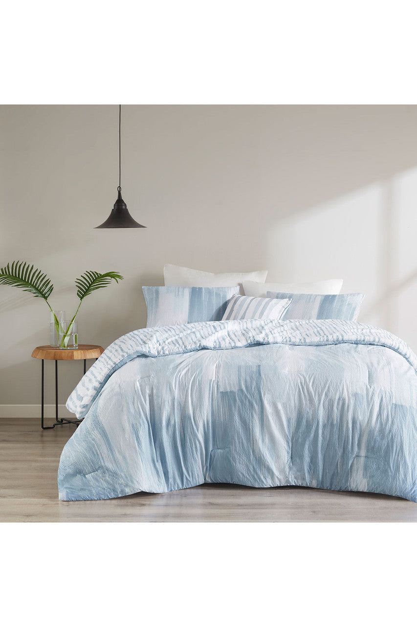 NATORI Buy Brushstroke 4 Piece Comforter Mini Set in Multi Online