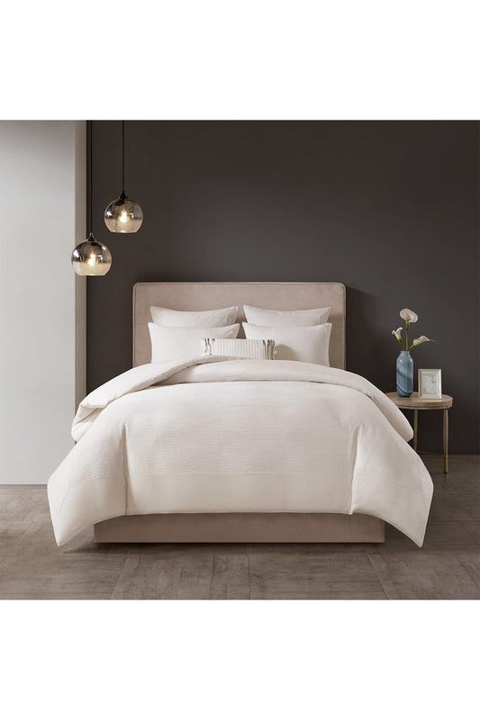 NATORI Buy Hanae White Comforter Set in White Online