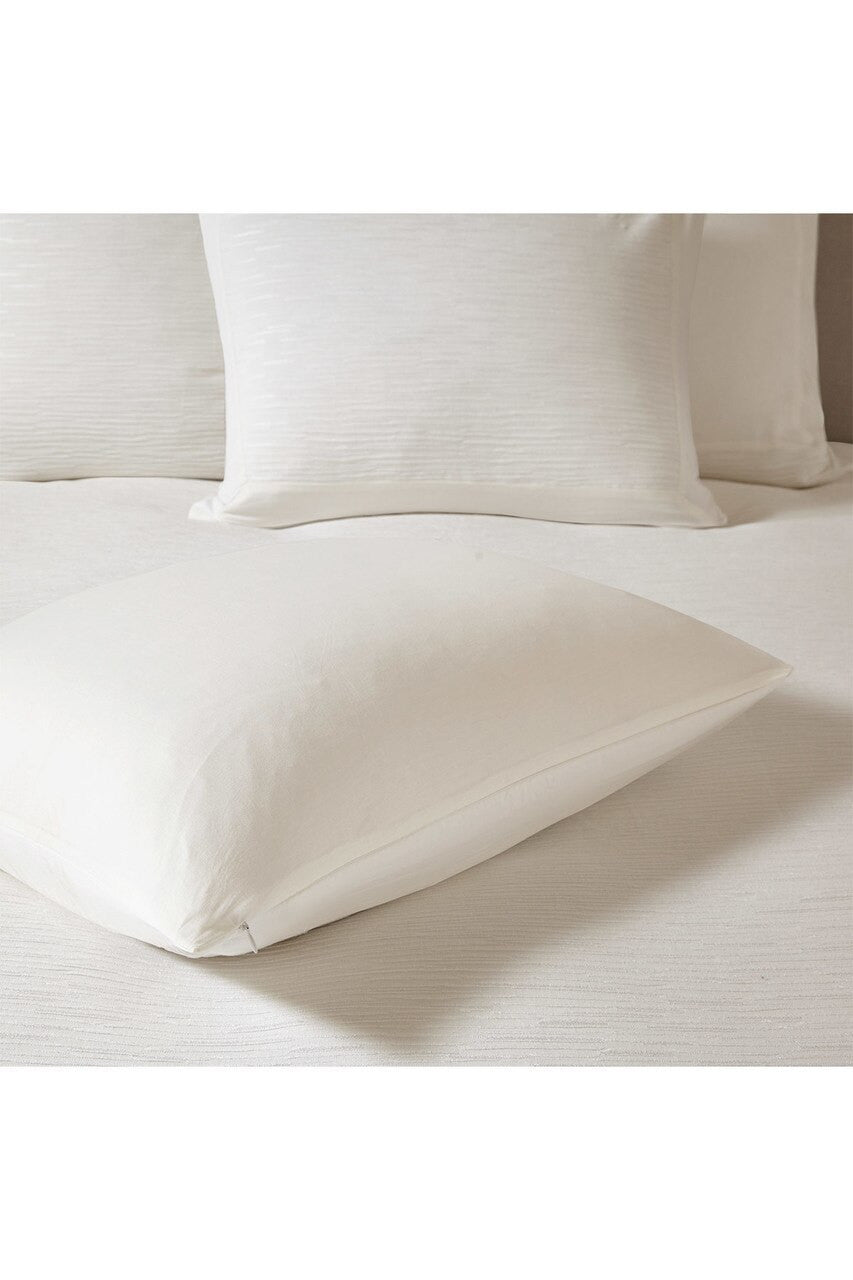 NATORI Buy Hanae White Duvet Cover Set in White Online