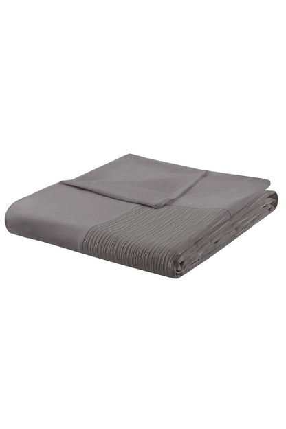 NATORI Buy Hanae Gray Duvet Cover Set in Gray Online