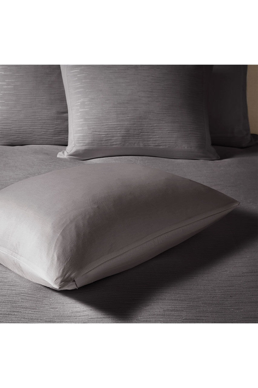 NATORI Buy Hanae Gray Duvet Cover Set in Gray Online