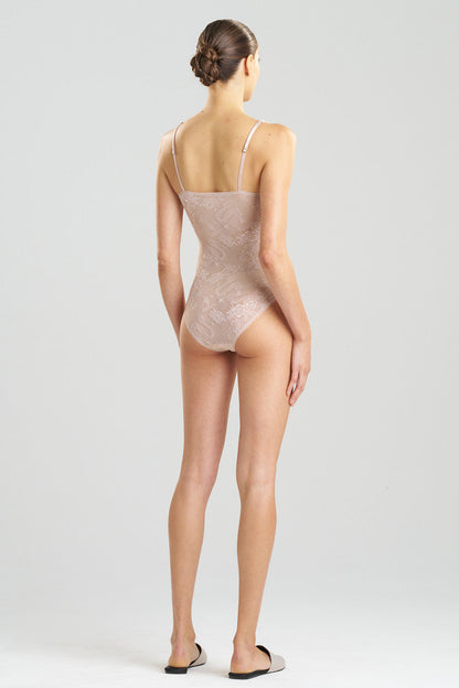 NATORI Buy Dragon Lace Bodysuit in Café Online