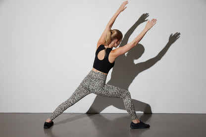 NATORI Buy Getaway Jacquard Leggings in Natural Black Online