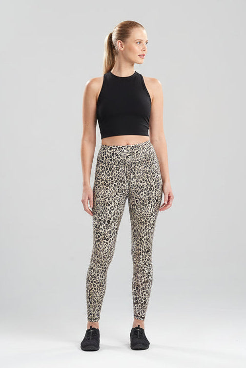 NATORI Buy Getaway Jacquard Leggings in Natural Black Online