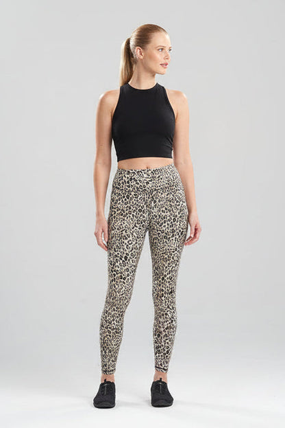NATORI Buy Getaway Jacquard Leggings in Natural Black Online