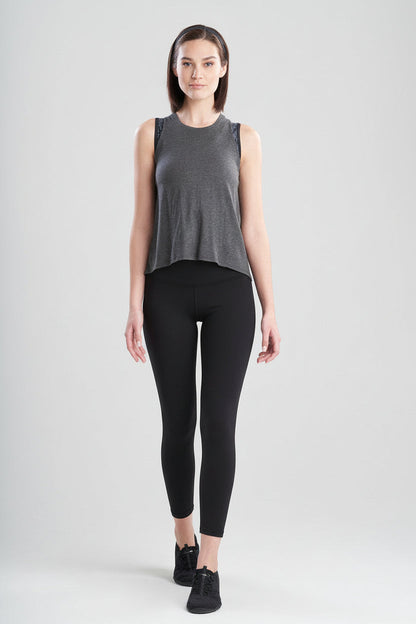 NATORI Buy Layering Elements High Low Tank in Anthracite Online