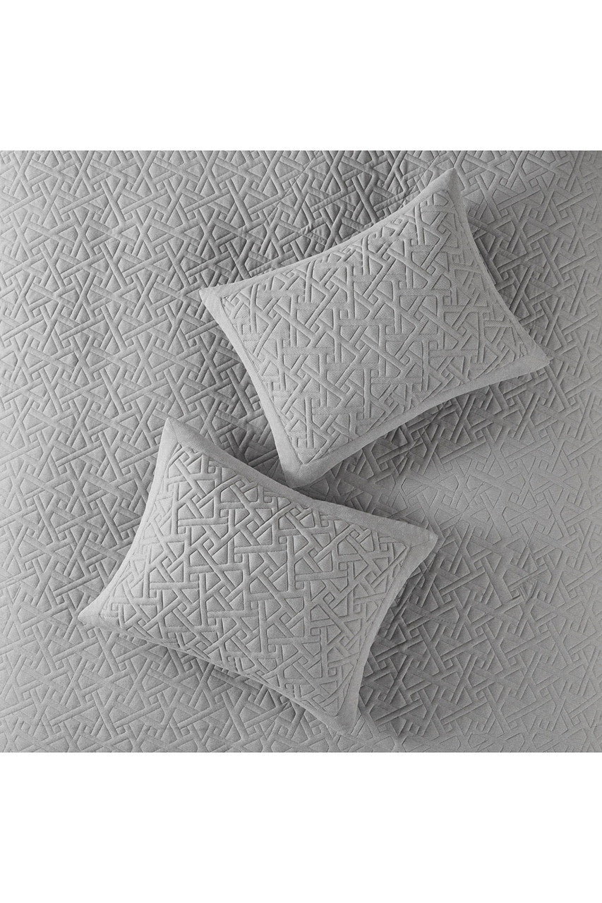 NATORI Buy Origami 3 Piece Grey Comforter Mini Set in Grey Online