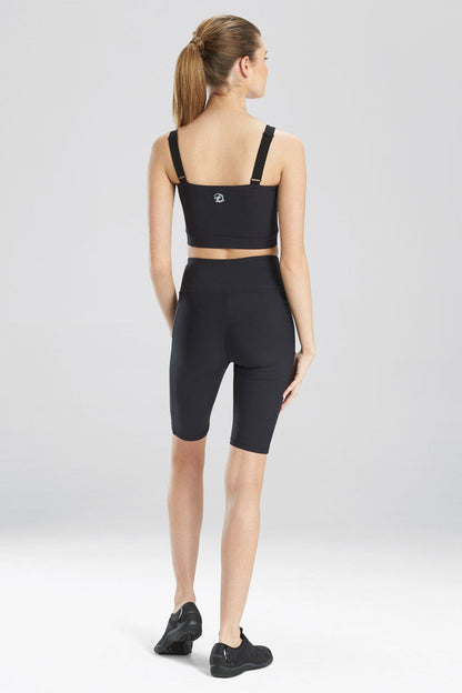 NATORI Buy Solstice Asymmetrical Cropped Cami in Black Online