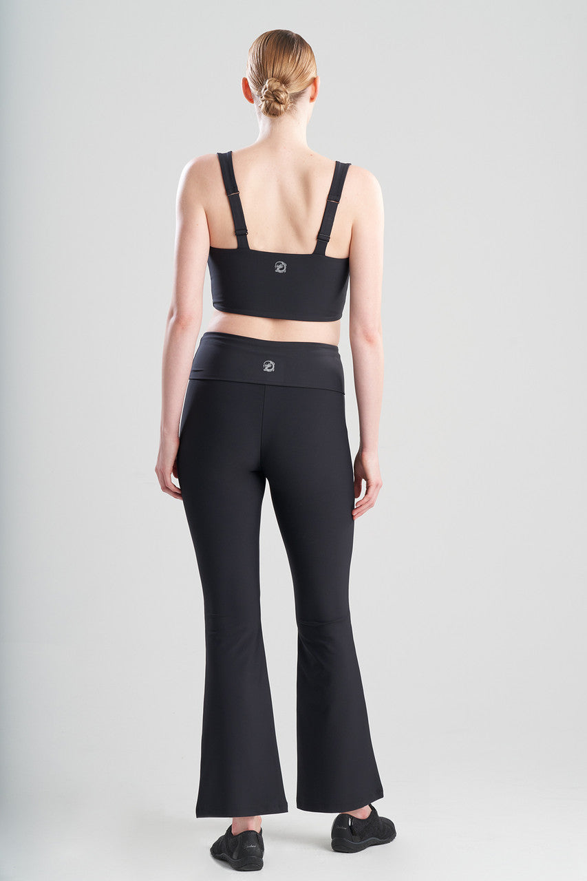 NATORI Buy Solstice Flaired Leggings in Black Online
