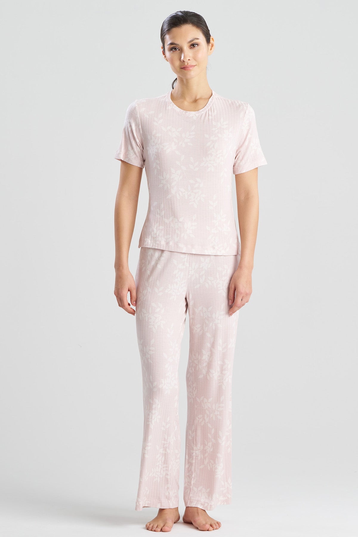 NATORI Aria Printed Rib Ease PJ