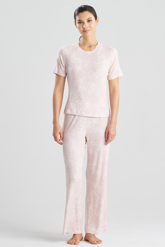 NATORI Aria Printed Rib Ease PJ