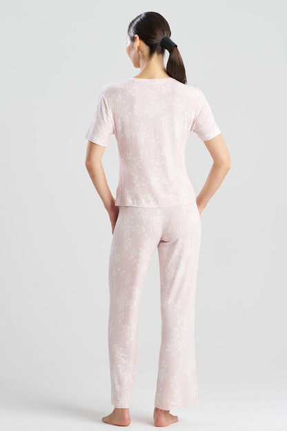 NATORI Aria Printed Rib Ease PJ