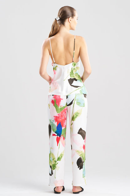 NATORI Calypso Printed Charmeuse Cami PJ
