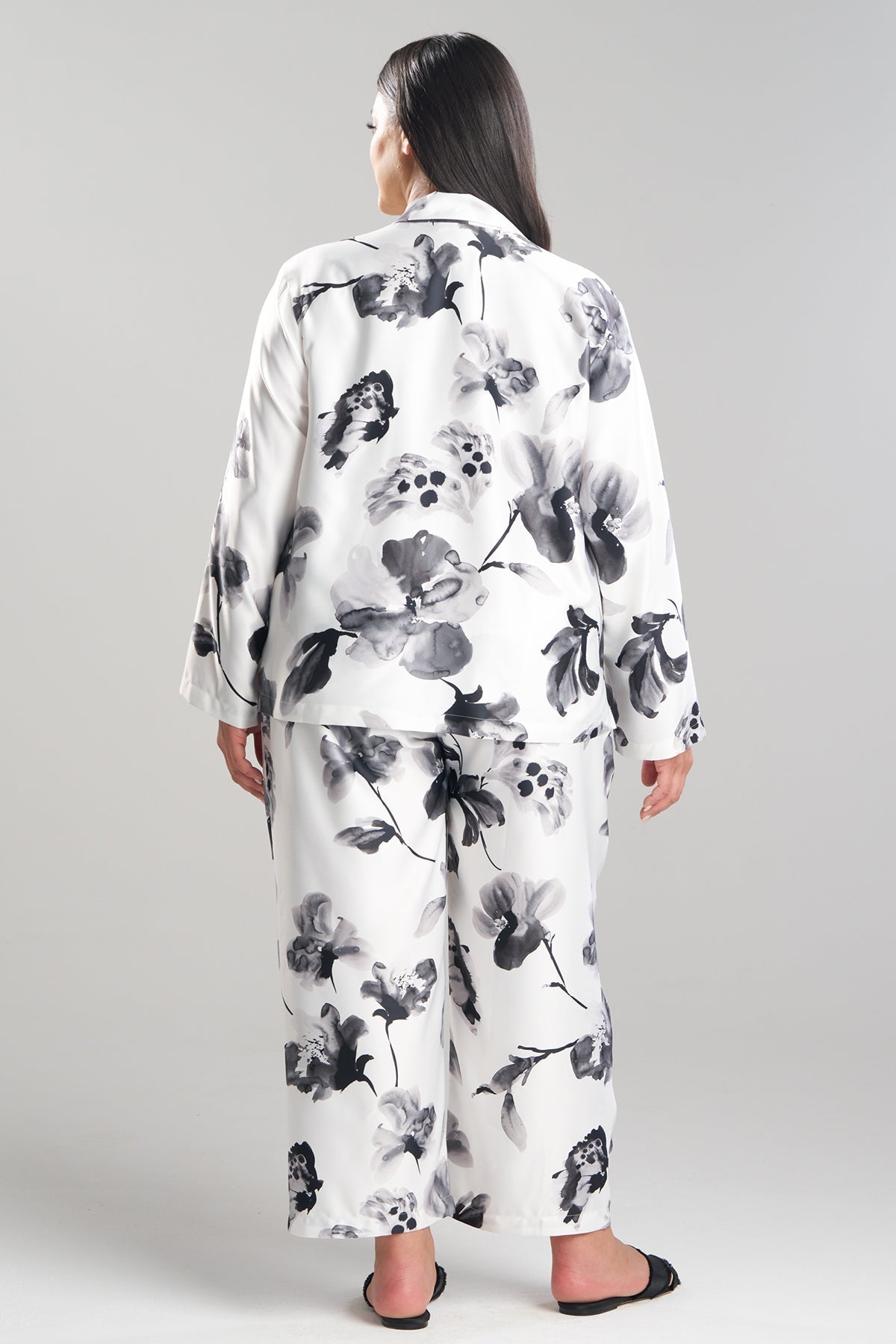 NATORI Aurelia Charmeuse Notch PJ Set