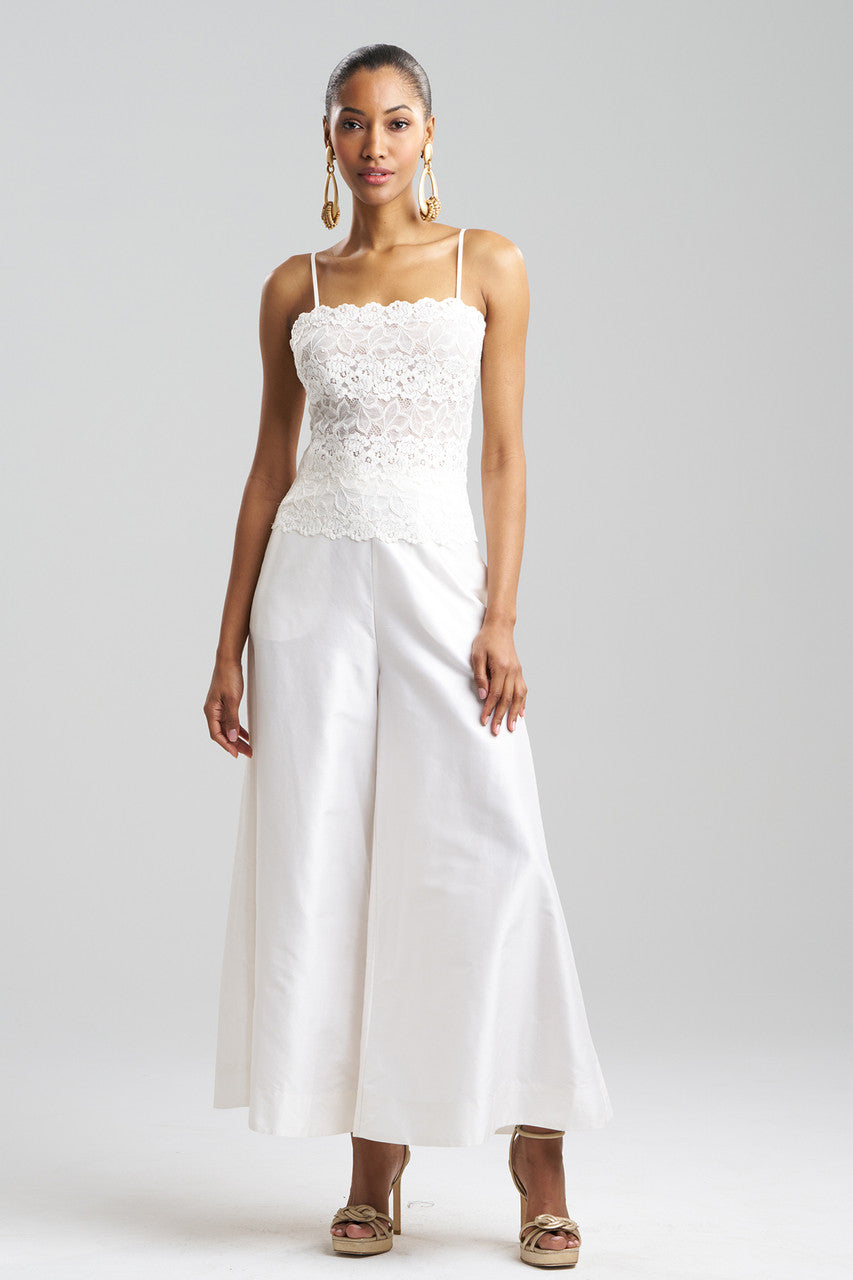 NATORI Buy Rose Parfait Allover Lace Cami in Warm White Online