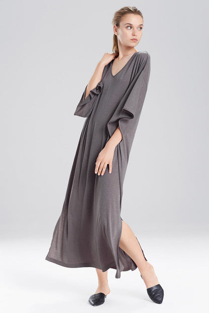 NATORI Buy Congo Caftan in Heather Grey Online