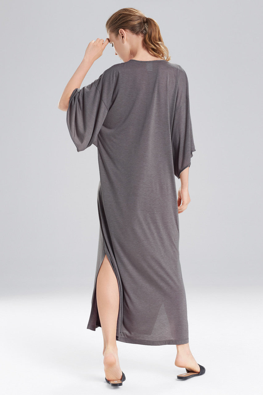 NATORI Buy Congo Caftan in Heather Grey Online