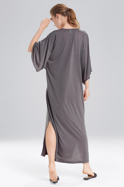 NATORI Buy Congo Caftan in Heather Grey Online