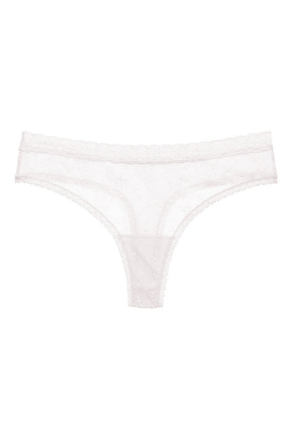 NATORI Buy Bliss Allure One-Size Lace Thong in White Online