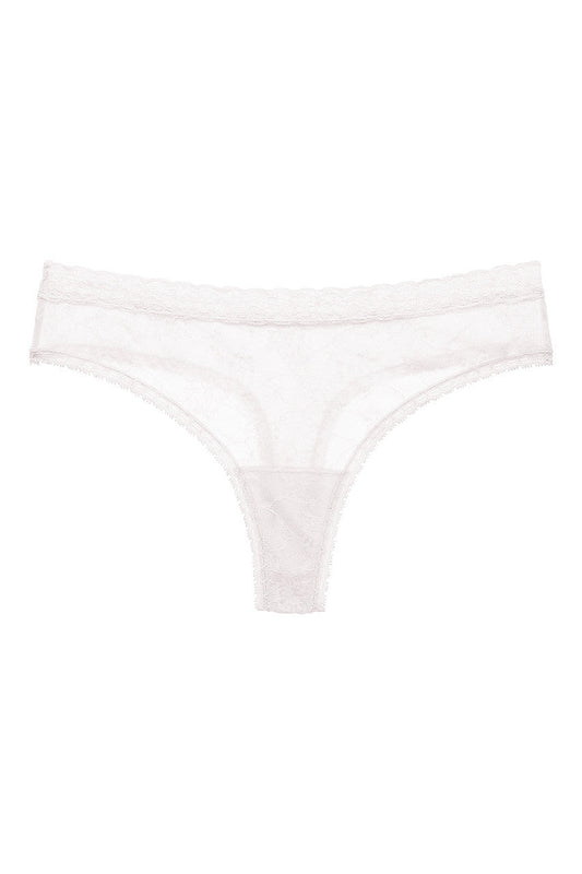 NATORI Buy Bliss Allure One-Size Lace Thong in White Online