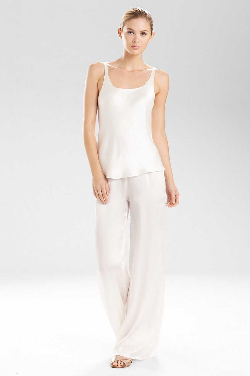 NATORI Buy Key Silk Tank in Warm White Online