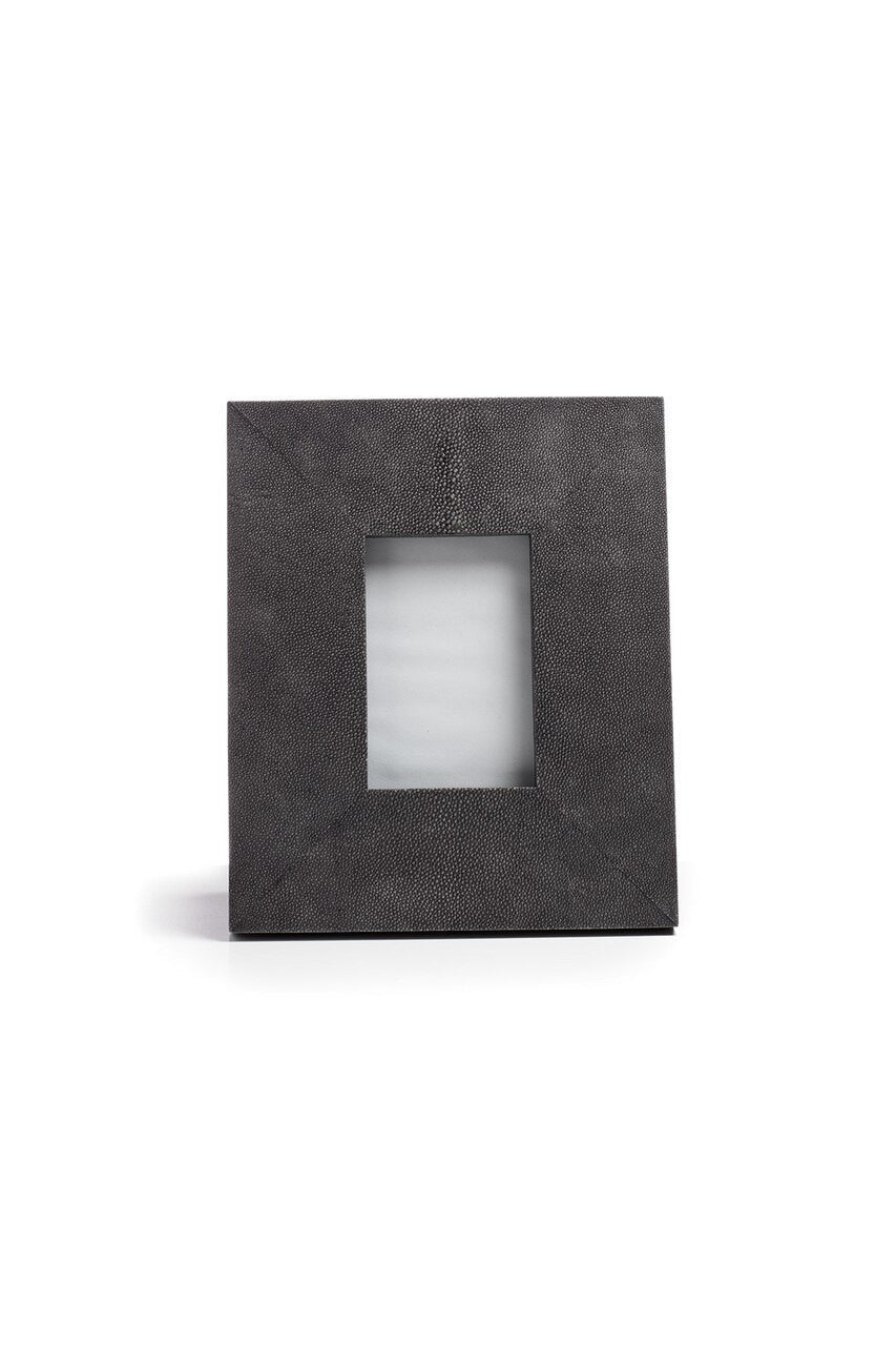NATORI Buy Shagreen Single Photo Frame in Black Online
