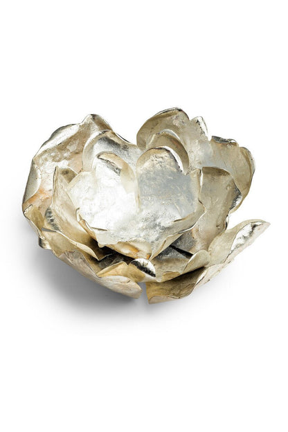 NATORI Buy Samar Silver Plated Candle Holder in Silver Online