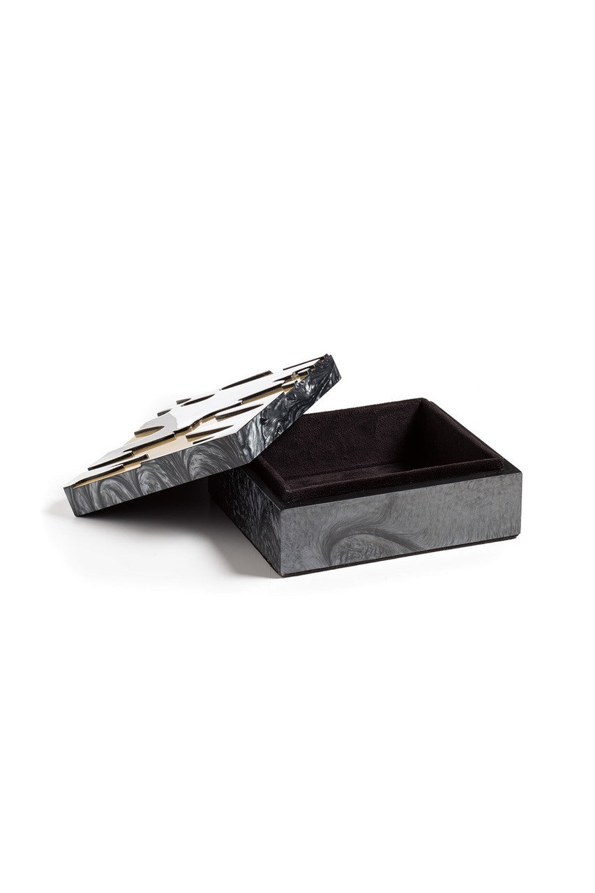 NATORI Buy Cebu Box in Black & Gold Online