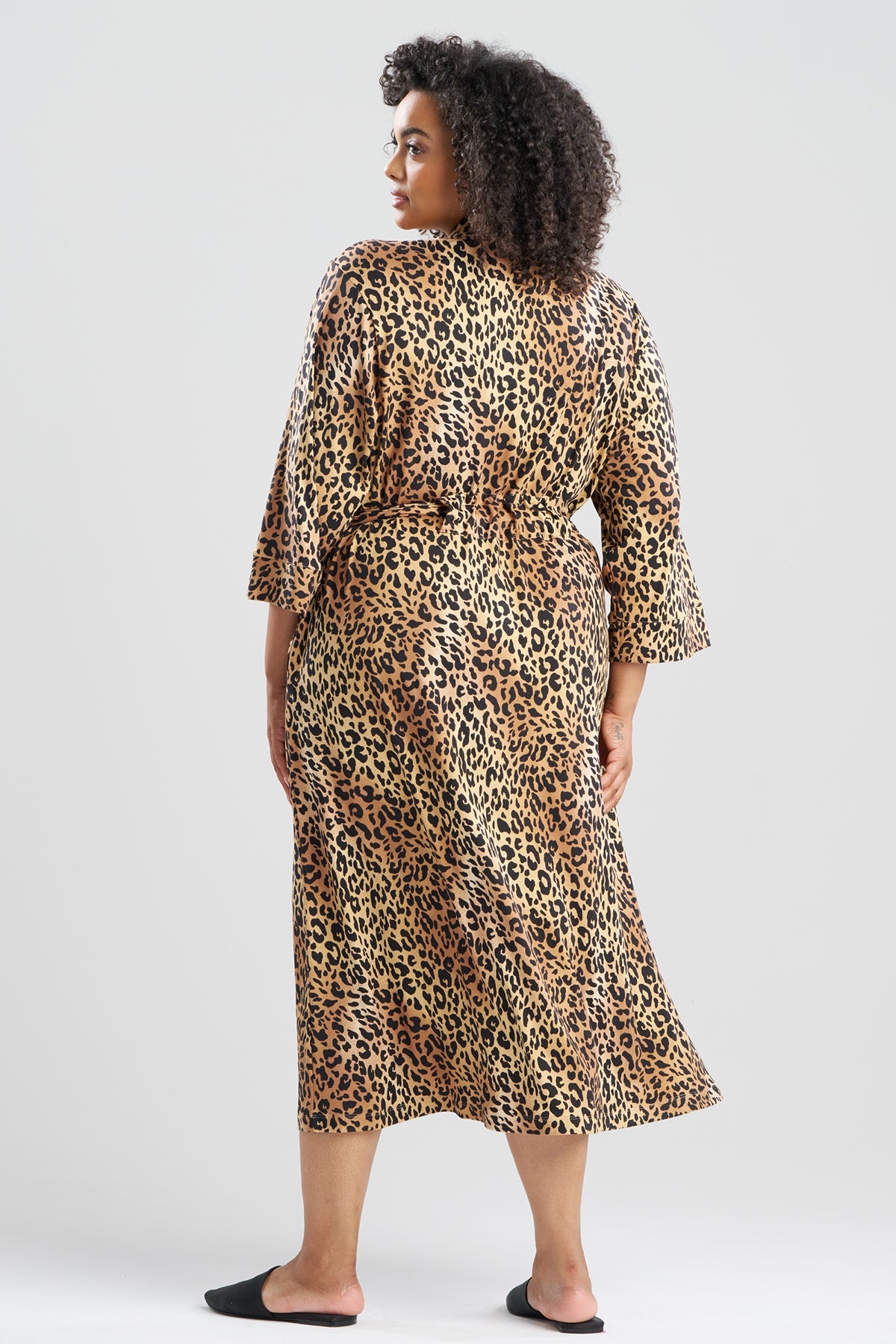 NATORI Exotic Animal Cozy Knit Robe