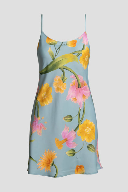 NATORI Solene Matte Charmeuse Chemise