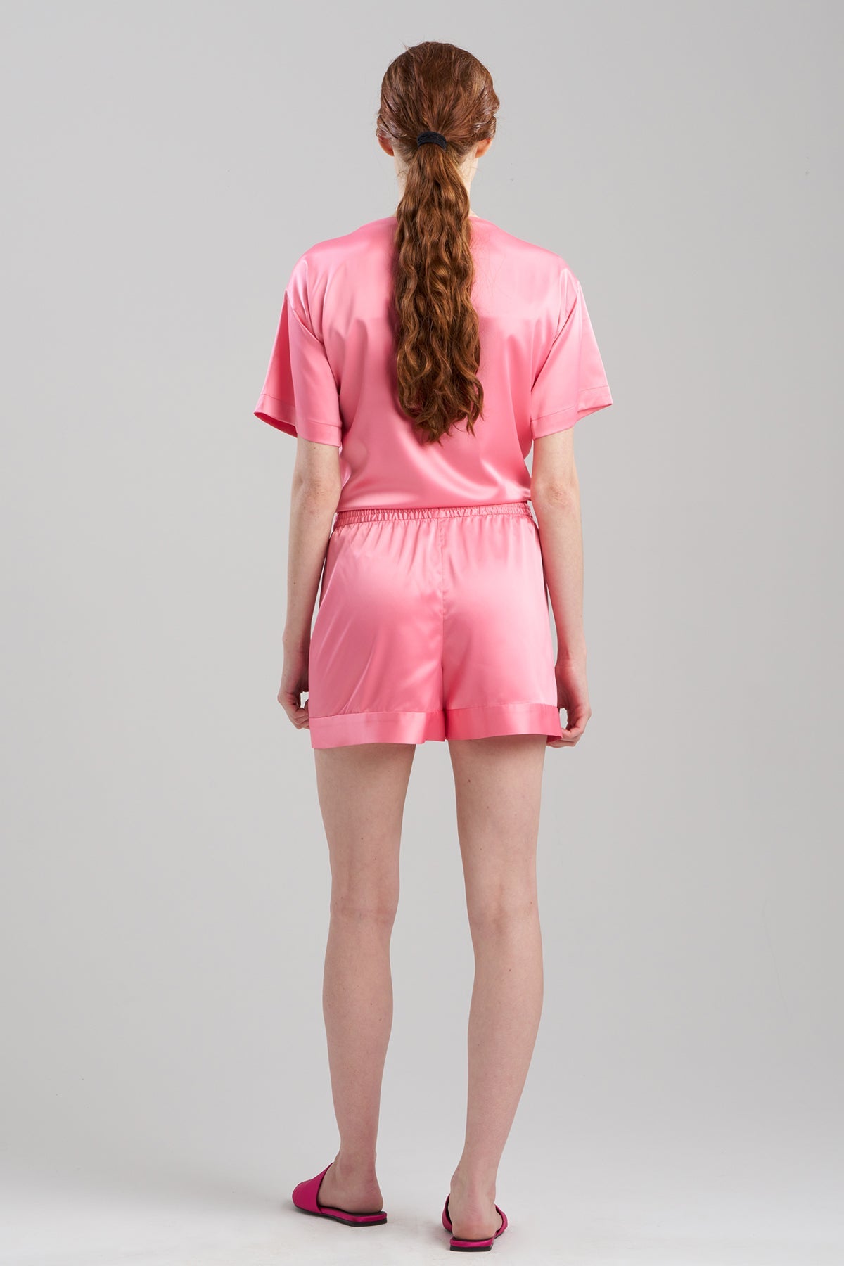 NATORI Glamour Drawstring Shorts